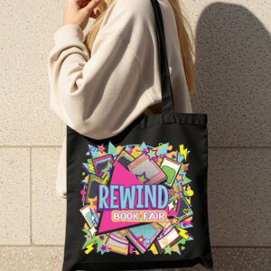 Rewind Tote Bag (Bookish Charm)